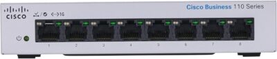 Cisco Business CBS110-8T-D Unmanaged Switch | 8 Port GE | Desktop | Ext PS - Image 2