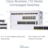 Cisco Business CBS110-24T Unmanaged Switch | 24 Port GE | 2x1G SFP Shared wholesale