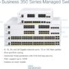 Cisco Business CBS350-8FP-E-2G Managed Switch | 8 Port GE | Full PoE | Ext PS | 2x1G Combo wholesale