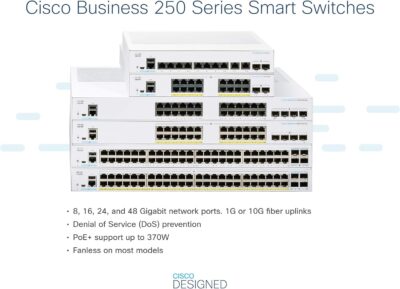 Cisco Business CBS350-16P-E-2G Managed Switch | 16 Port GE | PoE | Ext PS | 2x1G SFP - Image 17