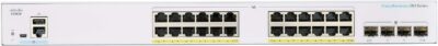 Cisco Business CBS350-24FP-4G Managed Switch | 24 Port GE | Full PoE | 4x1G SFP wholesale