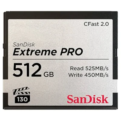 SanDisk 512GB Extreme PRO CFast 2.0 Memory Card - SDCFSP-512G-G46D wholesale