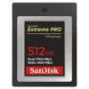 SanDisk 512GB Extreme PRO CFexpress Card Type B - SDCFE-512G-GN4NN, micro sdxc Interface, XQD Memory Type wholesale