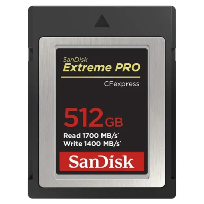 SanDisk 512GB Extreme PRO CFexpress Card Type B - SDCFE-512G-GN4NN, micro sdxc Interface, XQD Memory Type wholesale