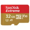 32GB SanDisk Extreme (Ten Pack) 4K Micro Memory Card (SDSQXAF-032G-GN6MN) UHD Video Speed 30 UHS-1 V30 32G MicroSD HC Bundle with Everything But Stromboli Card Reader wholesale