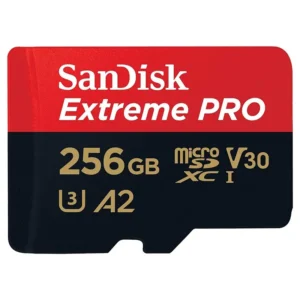 SanDisk 256GB Extreme PRO microSD UHS-I Card with Adapter C10, U3, V30, A2, 200MB/s Read 140MB/s Write SDSQXCD-256G-GN6MA wholesale