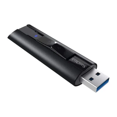 SanDisk Extreme PRO USB 3.2 Solid State 512GB Flash Drive for High Speed Transfer 420MB/s Read Speed - Works with Computers, Laptops (SDCZ880-512G-G46) Bundle with (1) Everything But Stromboli Lanyard wholesale