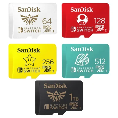 SanDisk 64GB (1 Pack) MicroSD Nintendo Switch MicroSDHC Memory Card for Switch & Switch Lite SDSQXAT-064G Bundle with (1) GoRAM Case (64, GB), White, SDSQXAT-064G-GN3ZN wholesale
