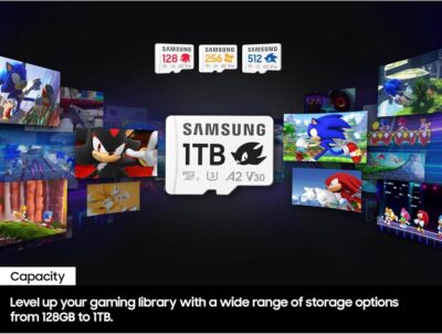 Samsung PRO Plus Sonic The Hedgehog + Adapter, 128GB microSDXC, Up-to 180MB/s, Full HD & 4K UHD, UHS-I, C10, U3, V30, A2, for Nintendo-Switch, Steam Deck, GoPRO, DJI Drone, Tablets (MB-MD128SA/LC1) wholesale