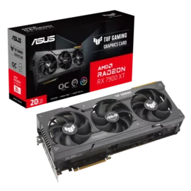 ASUS TUF Gaming Radeon RX 7900 XT OC Edition 20GB GDDR6 Graphics Card (PCIe 4.0, 20GB GDDR6, HDMI 2.1a, DisplayPort 2.1) TUF-RX7900XT-O20G-GAMING