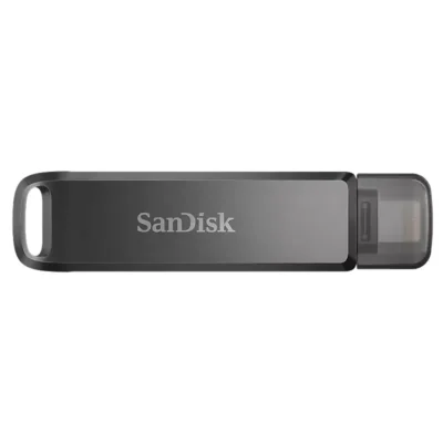 SanDisk 128GB iXpand Flash Drive Luxe for Your iPhone and USB Type-C Devices (SDIX70N-128G-GN6NE) wholesale