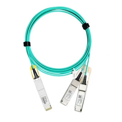 Mellanox MFS1S50-H010V Compatible TAA 200G-AOC QSFP56 to 2xQSFP56 Infiniband HDR Active Optical Cable (850nm, MMF, 10m, LSZH) wholesale