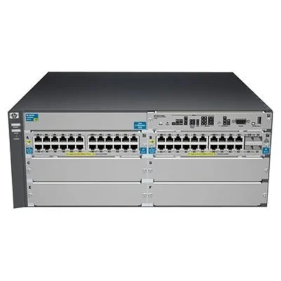 HP J9533A E5406-44G-PoE+/2XG-SFP+ v2 zl Switch Chassis - Manageable - 6 x Expansion Slots - 2 x Expansion Slot - 2 x SFP+ Slots - 4 Layer Supported - Power Supply - Redundant Power Supply - 4U High - wholesale