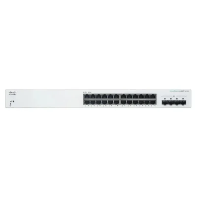Cisco Business CBS220-24T-4X Smart Switch | 24 Port GE | 4x10G SFP+