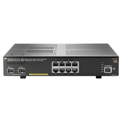 HPE Aruba JL258A#ABG 2930F 8G PoE+ 2SFP+ Switch wholesale