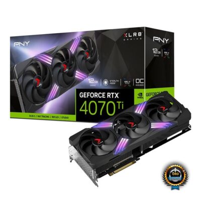 PNY XLR8 RTX 4070 Ti VERTO EPIC-X Triple Fan VCG4070T12TFXXPB1 NVIDIA GPU wholesale