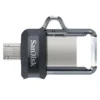 SanDisk 256GB Ultra Dual Drive m3.0 for Android Devices and Computers - microUSB, USB 3.0 - SDDD3-256G-G46, Black wholesale