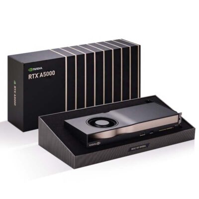 PNY VCNRTXA5000-PB RTX A5000 24GB 384-bit GDDR6 PCI Express 4.0 Workstation Video Card wholesale