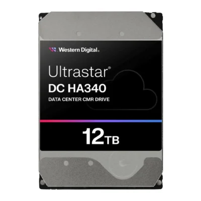 WD Ultrastar DC HA340 WUS721212BLE6L4 - Festplatte - Datencenter - 12 TB - intern - 3.5" (8.9 cm) - SATA 6Gb/s - 7200 rpm