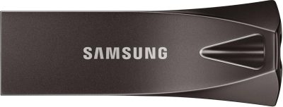 Samsung BAR Plus USB Flash Drive Type-A 64GB 200MB/s Read 30MB/s Write Durable USB 3.1 Memory Stick with Key Ring Titanium Grey MUF-64BE4/CN wholesale