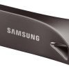 Samsung BAR Plus USB Flash Drive Type-A 64GB 200MB/s Read 30MB/s Write Durable USB 3.1 Memory Stick with Key Ring Titanium Grey MUF-64BE4/CN wholesale