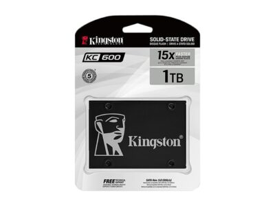 Kingston - SKC600/1024G - Kingston KC600 1 TB Solid State Drive - 2.5 Internal - SATA (SATA/600) - Desktop PC, Notebook wholesale
