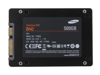 SAMSUNG 840 Series 2.5" 500GB SATA III Internal Solid State Drive (SSD) MZ-7TD500BW wholesale