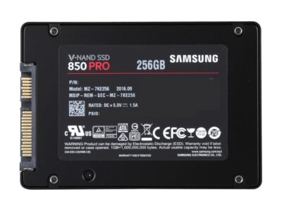 SAMSUNG 850 PRO 2.5" 256GB SATA III 3D NAND Internal Solid State Drive (SSD) MZ-7KE256BW - Image 4