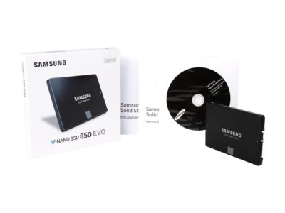 SAMSUNG 850 EVO 2.5" 500GB SATA III 32 layer 3D V-NAND Internal Solid State Drive (SSD) MZ-75E500B/AM - Image 5