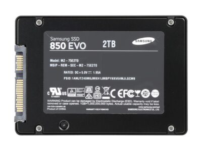 SAMSUNG 850 EVO 2.5" 2TB SATA III 3D NAND Internal Solid State Drive (SSD) MZ-75E2T0B/AM - Image 4