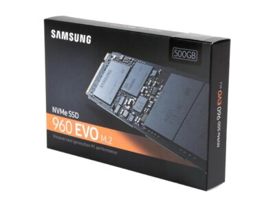SAMSUNG 960 EVO M.2 500GB NVMe PCI-Express 3.0 x4 Internal Solid State Drive (SSD) MZ-V6E500BW - Image 2