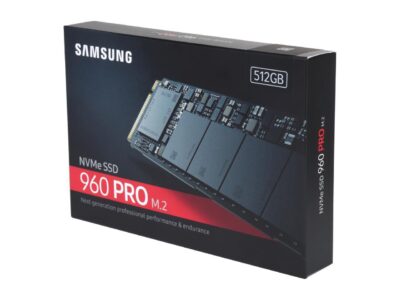 SAMSUNG 960 PRO M.2 512GB NVMe PCI-Express 3.0 x4 Internal Solid State Drive (SSD) MZ-V6P512BW - Image 2