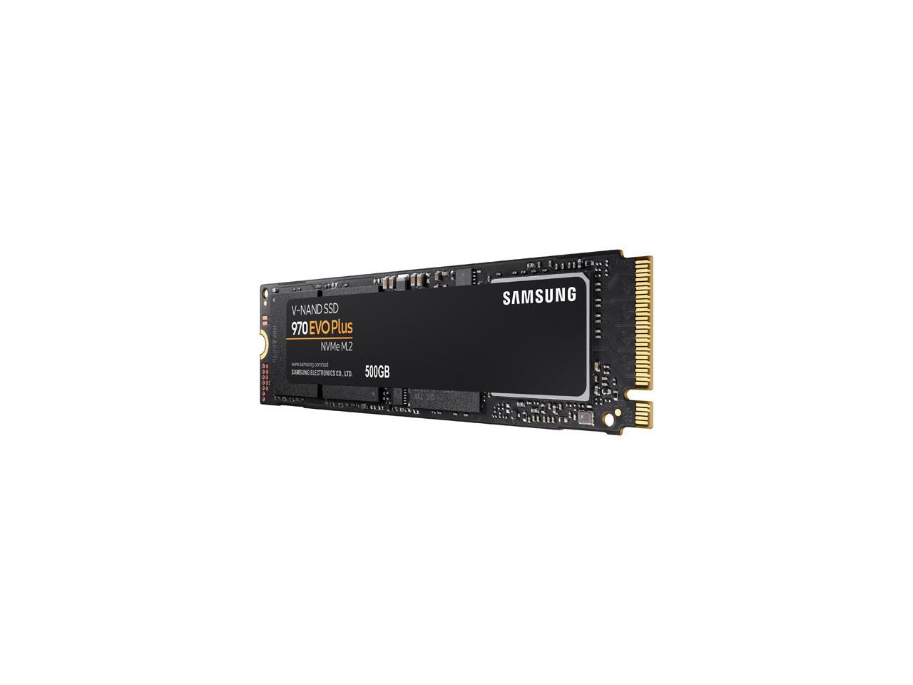 SAMSUNG 970 EVO PLUS M.2 2280 500GB PCIe Gen 3.0 x4, NVMe 1.3 V-NAND Internal Solid State Drive (SSD) MZ-V7S500B/AM - Image 2
