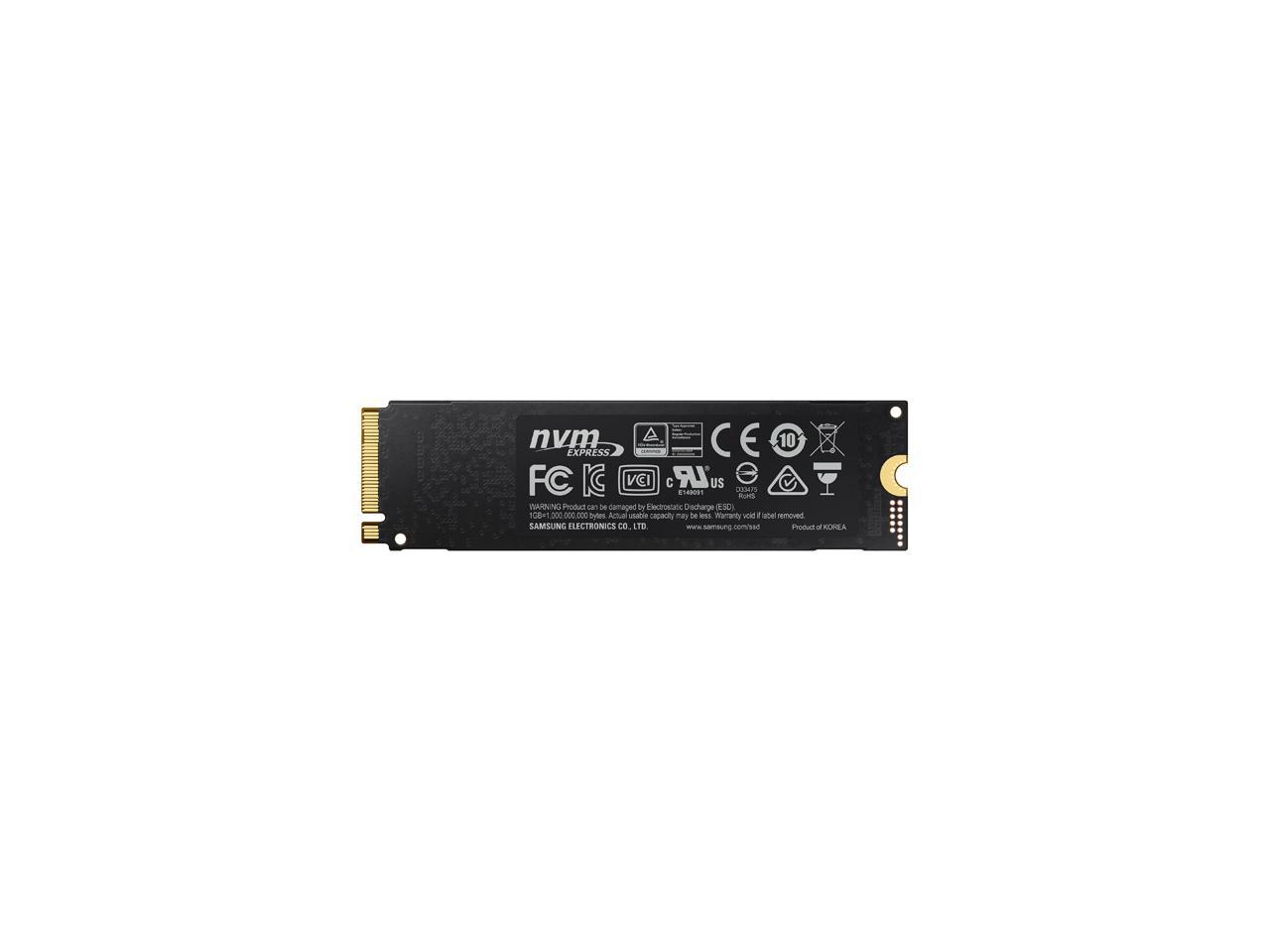 SAMSUNG 970 EVO PLUS M.2 2280 500GB PCIe Gen 3.0 x4, NVMe 1.3 V-NAND Internal Solid State Drive (SSD) MZ-V7S500B/AM - Image 4