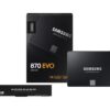 SAMSUNG 870 EVO Series 2.5" 250GB SATA III V-NAND Internal Solid State Drive (SSD) MZ-77E250B/AM wholesale SAMSUNG 870 EVO Series 2.5" 250GB SATA III V-NAND Internal Solid State Drive (SSD) MZ-77E250B/AM wholesale