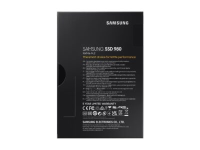 SAMSUNG 980 M.2 2280 1TB PCI-Express 3.0 x4, NVMe 1.4 V-NAND MLC Internal Solid State Drive (SSD) MZ-V8V1T0B/AM - Image 6