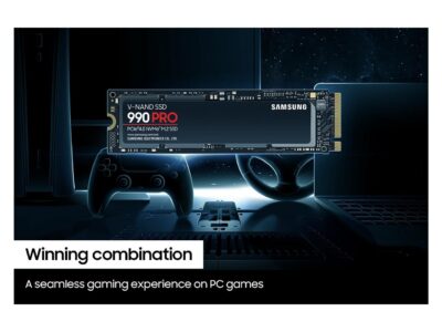 SAMSUNG SSD 990 PRO 1TB, PCIe 4.0 M.2 2280, Seq. Read Speeds Up-to 7,450MB/s (MZ-V9P1T0B/AM) - Image 7