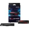SAMSUNG 990 PRO M.2 2280 4TB PCI-Express Gen 4.0 x4, NVMe 2.0 V7 V-NAND 3bit MLC Internal Solid State Drive (SSD) MZ-V9P4T0CW. W/Heatsink wholesale