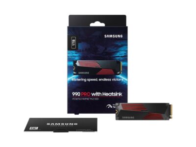 SAMSUNG 990 PRO M.2 2280 4TB PCI-Express Gen 4.0 x4, NVMe 2.0 V7 V-NAND 3bit MLC Internal Solid State Drive (SSD) MZ-V9P4T0CW. W/Heatsink wholesale