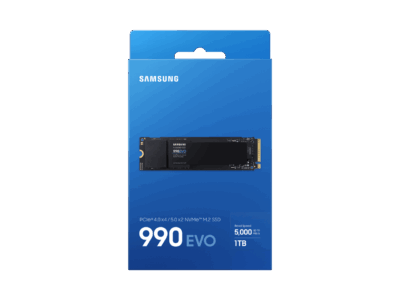 SAMSUNG SSD 990 EVO 1TB, PCIe 5.0 M.2 2280, Seq. Read Speeds Up-to 5,000MB/s ( MZ-V9E1T0B/AM) - Image 8