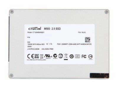 Crucial M500 CT120M500SSD1 7mm (with 9.5mm adapter) 2.5" 120GB MLC Internal Solid State Drive (SSD) wholesale