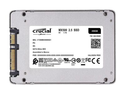 CT250MX500SSD1 - Crucial MX500 250GB 3D NAND SATA 2.5 Inch Internal SSD, up to 560 MB/s wholesale