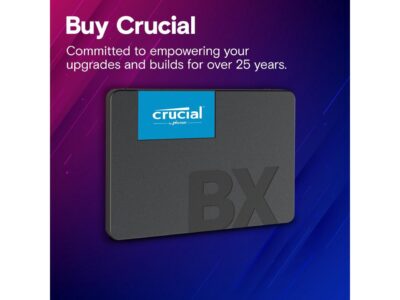 Crucial BX500 480GB 3D NAND SATA 2.5-Inch Internal SSD, up to 540 MB/s - CT480BX500SSD1 wholesale