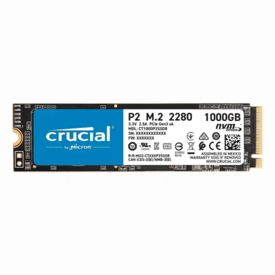 Crucial P2 1TB 3D NAND NVMe PCIe M.2 SSD Up to 2400 MB/s - CT1000P2SSD8 wholesale