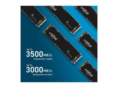 Crucial P3 1TB PCIe 3.0 3D NAND NVMe M.2 SSD, up to 3500MB/s - CT1000P3SSD8 wholesale