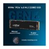Crucial P3 Plus M.2 2280 500GB PCI-Express 4.0 x4 NVMe 3D NAND Internal Solid State Drive (SSD) CT500P3PSSD8 wholesale
