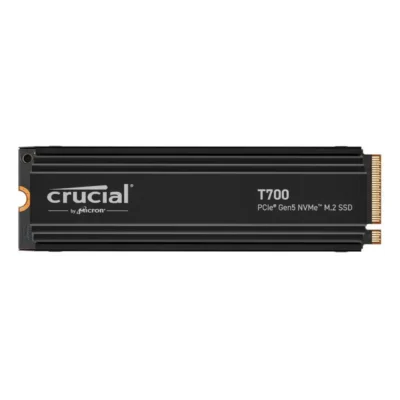 Crucial T700 GEN5 NVME M.2  SSD w/ Heatsink 2280 1TB PCI-Express 5.0 x4 TLC NAND2 Internal Solid State Drive (SSD) CT1000T700SSD5 wholesale