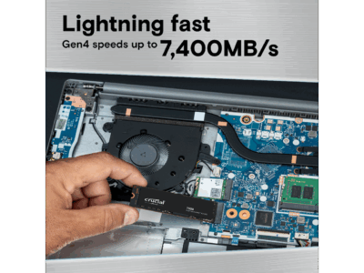 Crucial T500 500GB Gen4 NVMe M.2 Internal Gaming SSD, Up to 7200MB/s, laptop & desktop Compatible + 1mo Adobe CC All Apps - CT500T500SSD8 wholesale