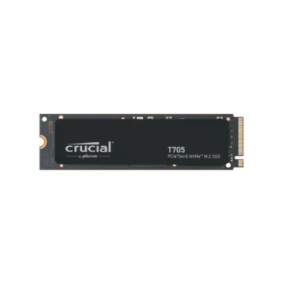 Crucial T705 2TB PCIe Gen5 NVMe M.2 SSD - Up to 14,500 MB/s - Game Ready - Internal Solid State Drive (PC) - +1mo Adobe CC - CT2000T705SSD3 wholesale