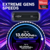 Crucial T705 1TB PCIe Gen5 NVMe M.2 SSD with Heatsink  - Up to 13,600 MB/s - Game Ready - Internal Solid State Drive (PC) - +1mo Adobe CC - CT1000T705SSD5 wholesale